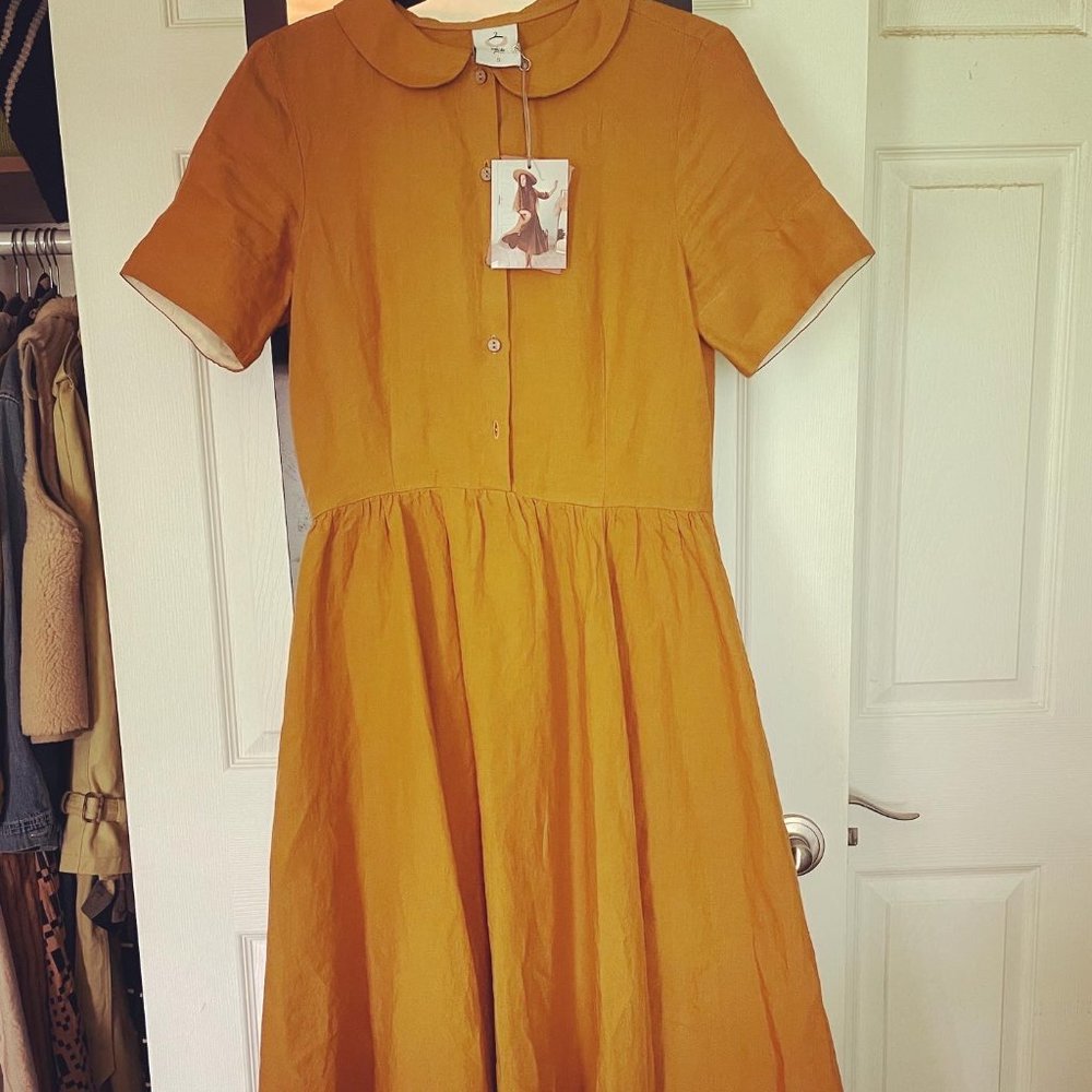 Son de Flor Linen Dress